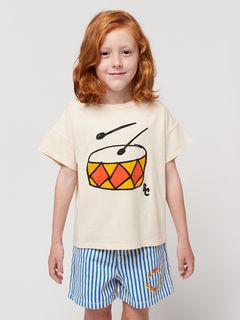 BOBO CHOSES/Play The Drum T-shirt/カットソー/Tシャツ